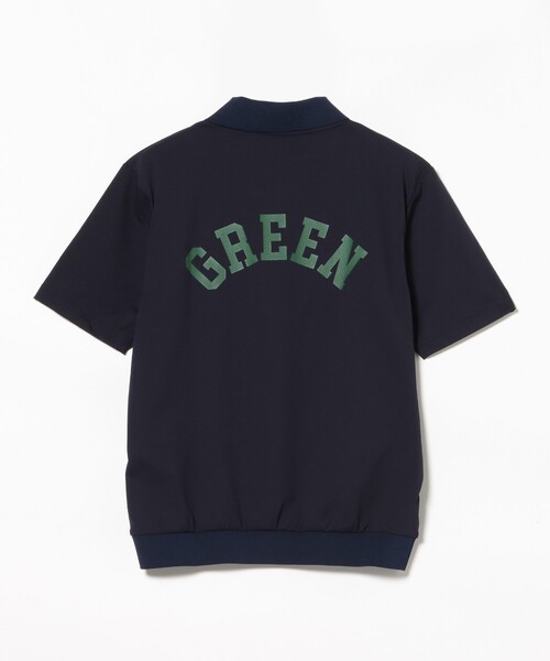 BEAMS GOLF(ビームスゴルフ)の「ORANGE LABEL / TEXBRID(R)襟テープロゴ ポロシャツ(吸水速乾・UVカット)(ポロシャツ・メンズ・ネイビー/ホワイト/ブラック・S/XL/M/L)」の14枚目の写真