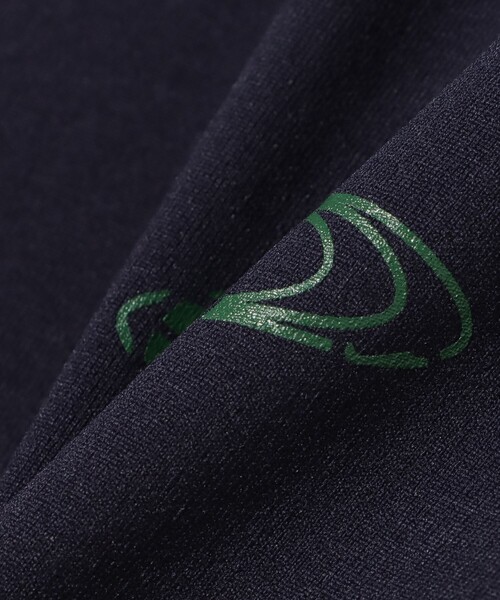 BEAMS GOLF(ビームスゴルフ)の「ORANGE LABEL / TEXBRID(R)襟テープロゴ ポロシャツ(吸水速乾・UVカット)(ポロシャツ・メンズ・ネイビー/ホワイト/ブラック・S/XL/M/L)」の15枚目の写真