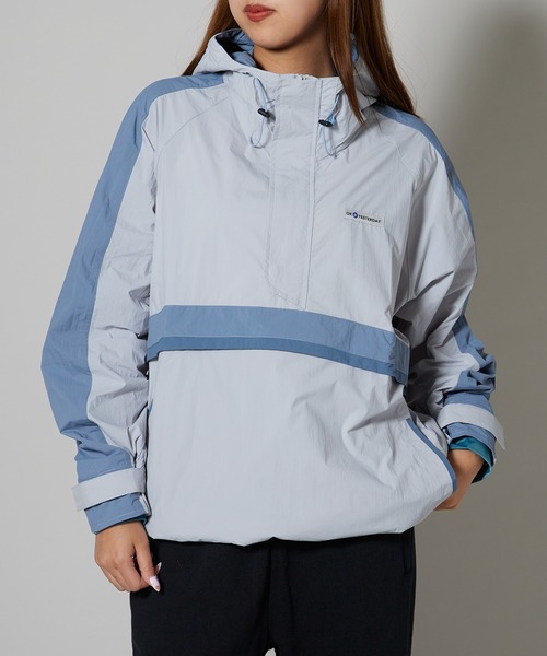 OK YESTERDAY(オッケーイエスタデイ)の「OK YESTERDAY / オーケー イエスタデイ ナイロンアノラック 秋 秋服 2026年秋冬(ナイロンジャケット・メンズ・ブラック/ブルー・M/L)」の2枚目の写真