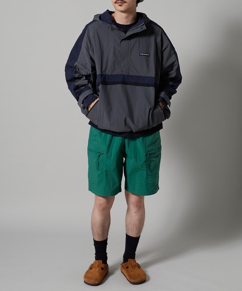 OK YESTERDAY(オッケーイエスタデイ)の「OK YESTERDAY / オーケー イエスタデイ ナイロンアノラック 秋 秋服 2026年秋冬(ナイロンジャケット・メンズ・ブラック/ブルー・M/L)」の6枚目の写真