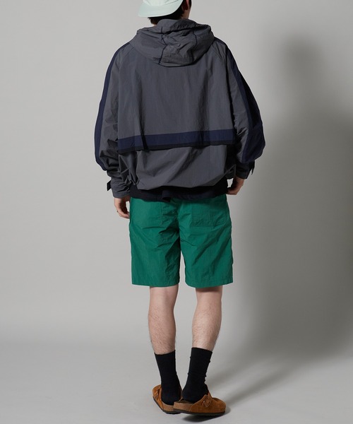 OK YESTERDAY(オッケーイエスタデイ)の「OK YESTERDAY / オーケー イエスタデイ ナイロンアノラック 秋 秋服 2026年秋冬(ナイロンジャケット・メンズ・ブラック/ブルー・M/L)」の8枚目の写真