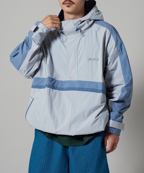 OK YESTERDAY(オッケーイエスタデイ)の「OK YESTERDAY / オーケー イエスタデイ ナイロンアノラック 秋 秋服 2026年秋冬(ナイロンジャケット・メンズ・ブラック/ブルー・M/L)」の12枚目の写真