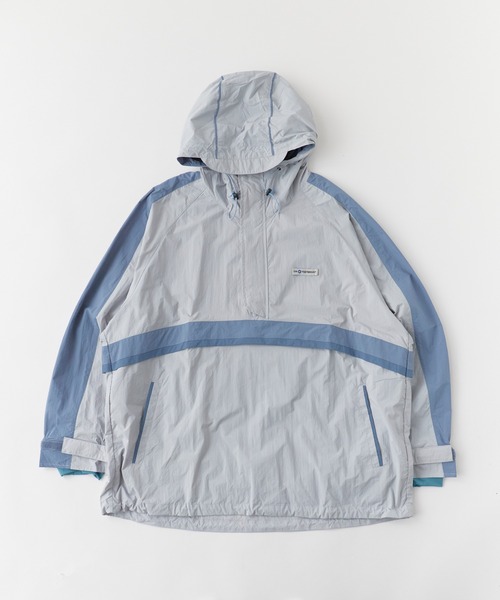 OK YESTERDAY(オッケーイエスタデイ)の「OK YESTERDAY / オーケー イエスタデイ ナイロンアノラック 秋 秋服 2026年秋冬(ナイロンジャケット・メンズ・ブラック/ブルー・M/L)」の9枚目の写真