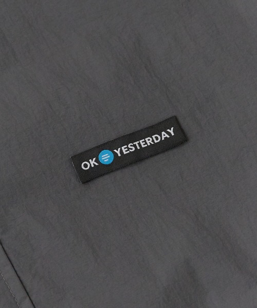 OK YESTERDAY(オッケーイエスタデイ)の「OK YESTERDAY / オーケー イエスタデイ ナイロンアノラック 秋 秋服 2026年秋冬(ナイロンジャケット・メンズ・ブラック/ブルー・M/L)」の20枚目の写真