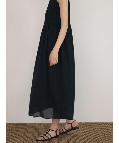 FIKA.(フィーカ)の「Sleeveless lace panel onepiece(ワンピース・レディース・ブラック/オフホワイト・MEDIUM)」の21枚目の写真