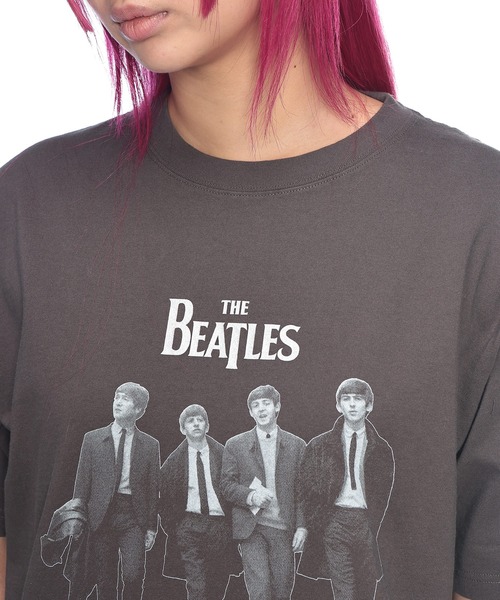 The Beatles(ザビートルズ)の「The Beatles (ザ・ビートルズ) アーティスト Tシャツ 半袖 ビートルズ バックプリント 綿100% CDジャケット バンドT メンズ レディース(Tシャツ/カットソー・メンズ・ダークグレー・L/M/LL)」の8枚目の写真