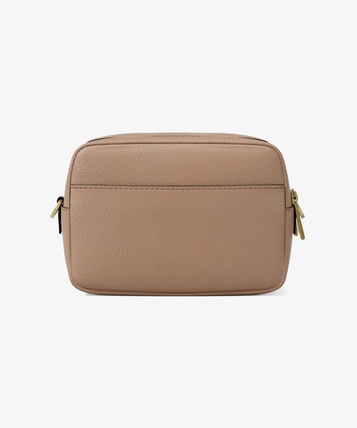 MICHAEL KORS(マイケルコース)の「BRYANT ぺブルレザー ダブルジップ チェーン カメラ クロスボディ ミディアム(ショルダーバッグ・レディース・ベージュ系・FREE)」の4枚目の写真