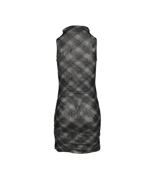 BOHEMSEO（ボヘミアンソウル）の「HALF NECK MINI DRESS（ドレス・レディース・チェック・OS）」の2枚目の写真
