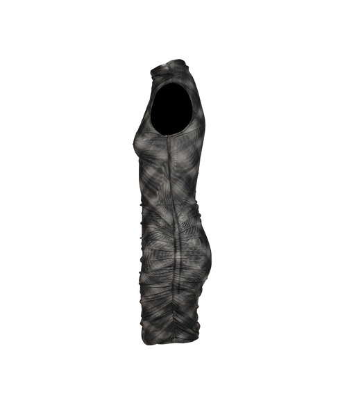 BOHEMSEO（ボヘミアンソウル）の「HALF NECK MINI DRESS（ドレス・レディース・チェック・OS）」の3枚目の写真