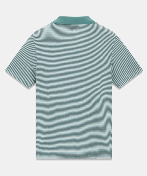 Guess(ゲス)の「HUNTER Stripe Knit Polo ポロシャツ(ポロシャツ・メンズ・ミント・LARGE/MEDIUM/X-LARGE/SMALL)」の6枚目の写真