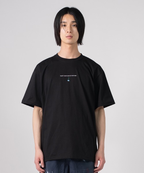 rehacer(レアセル)の「rehacer TEE: Plant Flower TEE / プラントフラワー T-Shirt(Tシャツ/カットソー・メンズ・ブラック/ホワイト/ネイビー・X-LARGE/LARGE/MEDIUM/SMALL)」の13枚目の写真