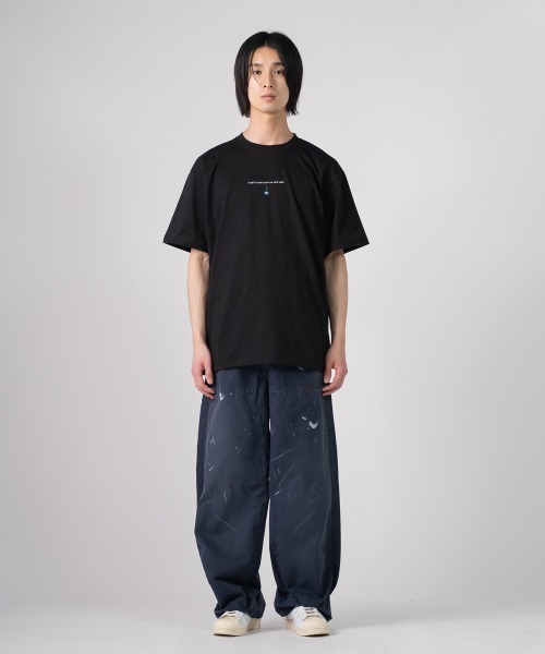 rehacer(レアセル)の「rehacer TEE: Plant Flower TEE / プラントフラワー T-Shirt(Tシャツ/カットソー・メンズ・ブラック/ホワイト/ネイビー・X-LARGE/LARGE/MEDIUM/SMALL)」の14枚目の写真