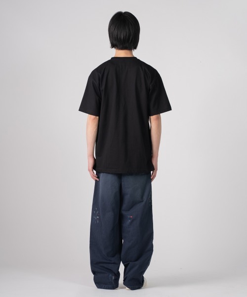rehacer(レアセル)の「rehacer TEE: Plant Flower TEE / プラントフラワー T-Shirt(Tシャツ/カットソー・メンズ・ブラック/ホワイト/ネイビー・X-LARGE/LARGE/MEDIUM/SMALL)」の17枚目の写真