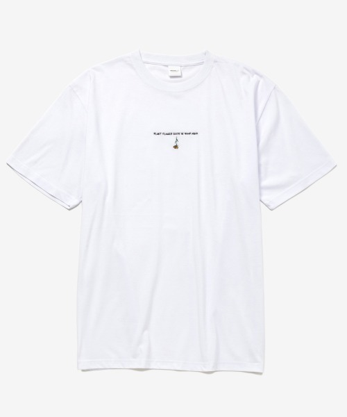 rehacer(レアセル)の「rehacer TEE: Plant Flower TEE / プラントフラワー T-Shirt(Tシャツ/カットソー・メンズ・ブラック/ホワイト/ネイビー・X-LARGE/LARGE/MEDIUM/SMALL)」の18枚目の写真