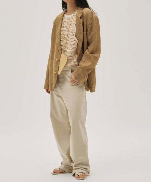 TODAYFUL（トゥデイフル）の「[TODAYFUL/トゥデイフル]Carys Denim（デニムパンツ・レディース・ホワイト・24/23/25）」の9枚目の写真