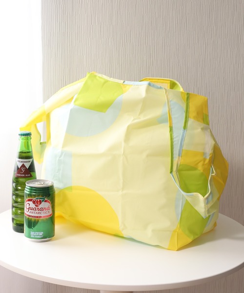 392 plusm(サンキューニプリュスエム)の「392plusm 392 ECO BAG_BIG サンキューニ プリュスエム エコバッグ ビッグ(エコバッグ/サブバッグ・メンズ・グリーン系/ホワイト系6/レッド系4/ブラック系/ネイビー系6/グレー系4/イエロー系8/ブルー系8・ONE)」の7枚目の写真