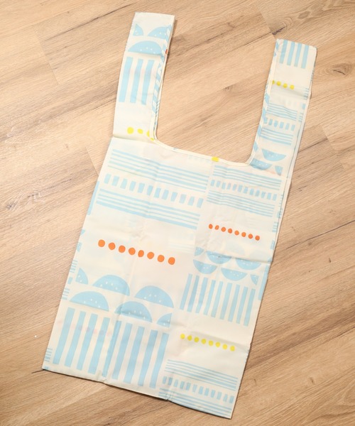 392 plusm(サンキューニプリュスエム)の「392plusm 392 ECO BAG_BIG サンキューニ プリュスエム エコバッグ ビッグ(エコバッグ/サブバッグ・メンズ・グリーン系/ホワイト系6/レッド系4/ブラック系/ネイビー系6/グレー系4/イエロー系8/ブルー系8・ONE)」の17枚目の写真
