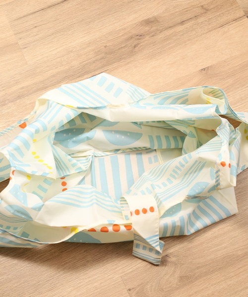 392 plusm(サンキューニプリュスエム)の「392plusm 392 ECO BAG_BIG サンキューニ プリュスエム エコバッグ ビッグ(エコバッグ/サブバッグ・メンズ・グリーン系/ホワイト系6/レッド系4/ブラック系/ネイビー系6/グレー系4/イエロー系8/ブルー系8・ONE)」の20枚目の写真