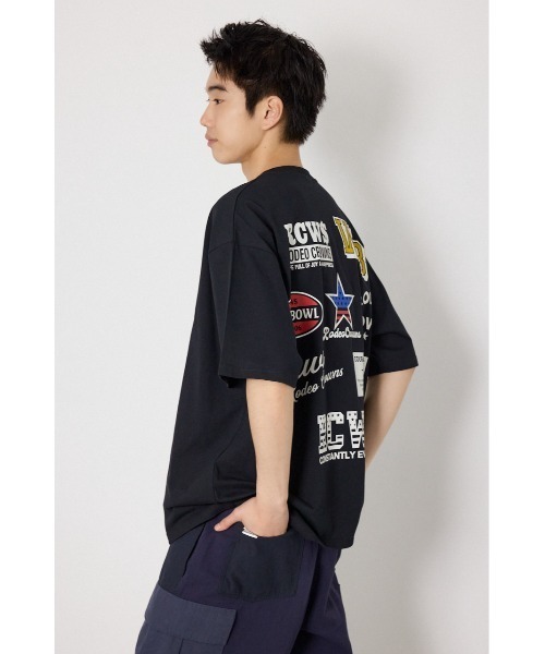RODEO CROWNS WIDE BOWL(ロデオクラウンズワイドボウル)の「US rich Tシャツ(Tシャツ/カットソー・メンズ・オフホワイト/ブラック/マスタード・MEDIUM/LARGE)」の6枚目の写真