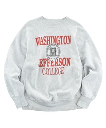 【USED】90’s GENUS “Washington & Jefferson College” リバースタイプ スウェット USA製
