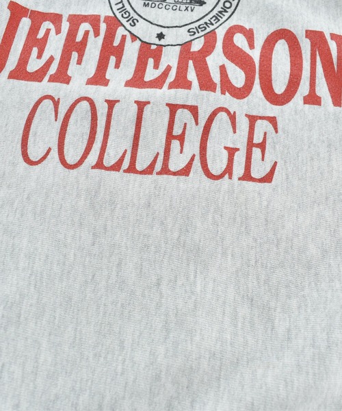 VINTAGE(ヴィンテージ)の「【USED】90’s GENUS “Washington & Jefferson College” リバースタイプ スウェット USA製(スウェット・メンズ・グレー・LARGE)」の3枚目の写真