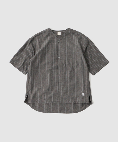 B.C STOCK(ベーセーストック)の「natural stripe シャツ(シャツ/ブラウス・メンズ・ブラウン/ブルー・FREE)」の11枚目の写真