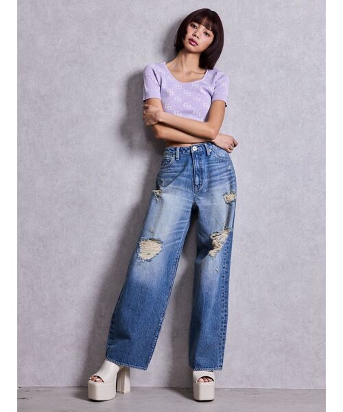 GYDA(ジェイダ)の「2WAYデニムチェーンロンパース(つなぎ/オールインワン・レディース・その他2・MEDIUM/SMALL)」の7枚目の写真