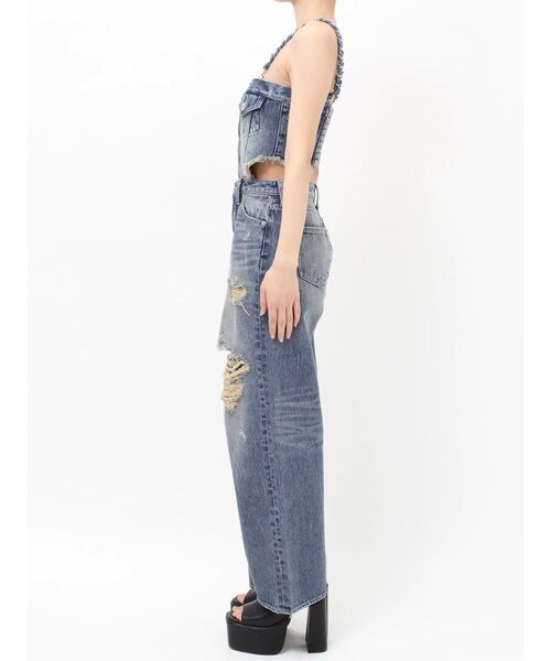 GYDA(ジェイダ)の「2WAYデニムチェーンロンパース(つなぎ/オールインワン・レディース・その他2・MEDIUM/SMALL)」の22枚目の写真