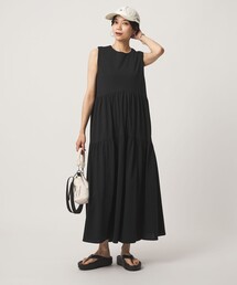 green label relaxing | ［size SHORTあり］カット ティアード ワンピース(ワンピース)
