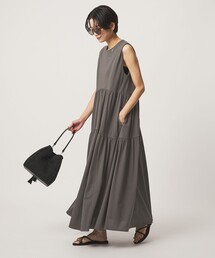 green label relaxing | ［size SHORTあり］カット ティアード ワンピース(ワンピース)