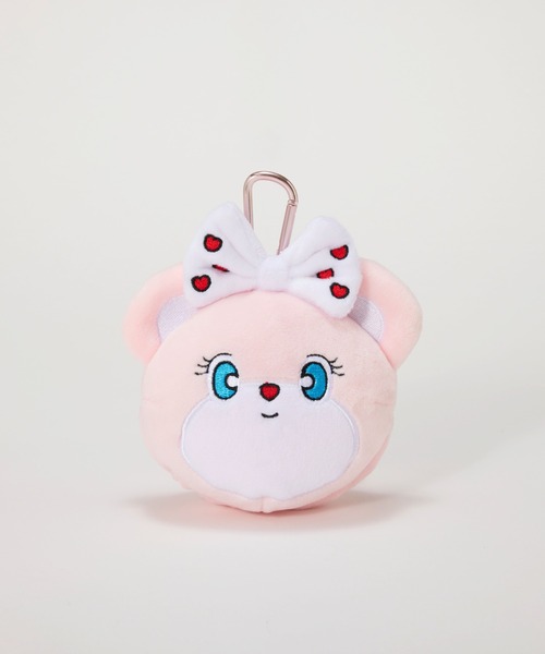 EFOLE(エフォル)の「【MOMOREI×EFOLE】ぬいぐるみポーチ付きエコバッグ(トートバッグ・レディース・ベビーピンク/ホワイト・FREE)」の4枚目の写真