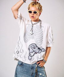 『GALFY/ガルフィー』骨が見えしTシャツ【Z】