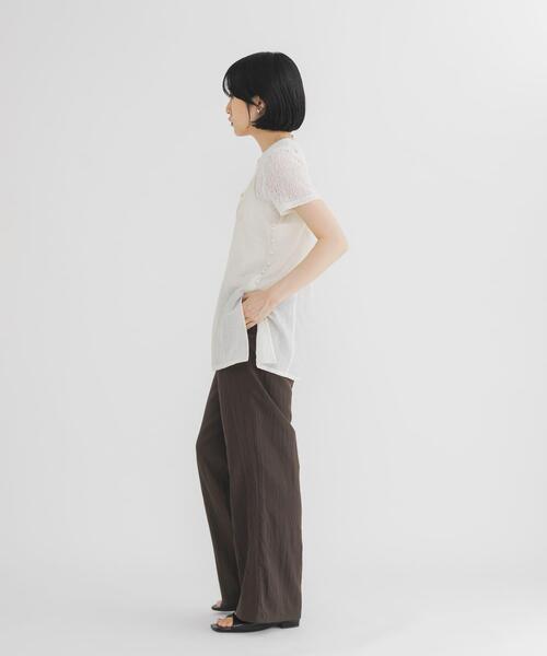 KBF(ケイビーエフ)の「キャミビスチェSETトップス(Tシャツ/カットソー・レディース・アイボリー/ブルー系その他/ブラック・ONE)」の9枚目の写真