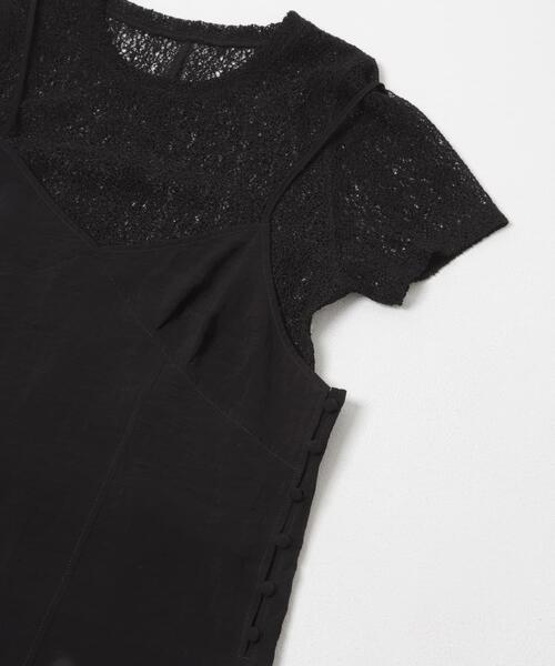 KBF(ケイビーエフ)の「キャミビスチェSETトップス(Tシャツ/カットソー・レディース・アイボリー/ブルー系その他/ブラック・ONE)」の22枚目の写真