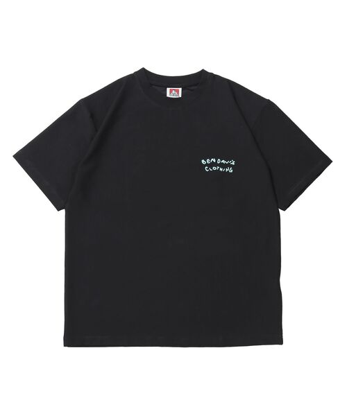 BEN DAVIS(ベンデイビス)の「【BEN DAVIS(ベンデイビス)】 COOLER FLOWER TEE /半袖 接触冷感 オーバーサイズ クルーネック プリント ユニセックス Tシャツ(Tシャツ/カットソー・メンズ・ブラック/グリーン系その他3/ホワイト・X-LARGE/LARGE/MEDIUM)」の13枚目の写真