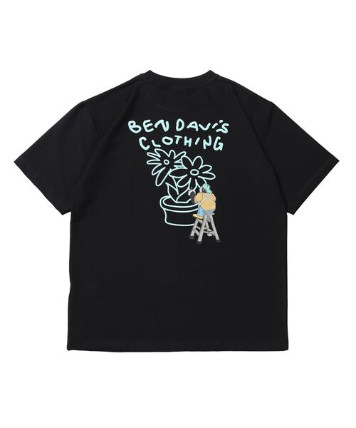 BEN DAVIS(ベンデイビス)の「【BEN DAVIS(ベンデイビス)】 COOLER FLOWER TEE /半袖 接触冷感 オーバーサイズ クルーネック プリント ユニセックス Tシャツ(Tシャツ/カットソー・メンズ・ブラック/グリーン系その他3/ホワイト・X-LARGE/LARGE/MEDIUM)」の14枚目の写真