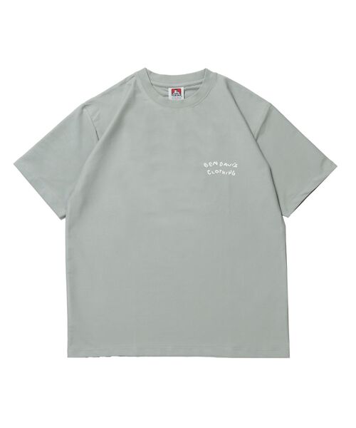 BEN DAVIS(ベンデイビス)の「【BEN DAVIS(ベンデイビス)】 COOLER FLOWER TEE /半袖 接触冷感 オーバーサイズ クルーネック プリント ユニセックス Tシャツ(Tシャツ/カットソー・メンズ・ブラック/グリーン系その他3/ホワイト・X-LARGE/LARGE/MEDIUM)」の21枚目の写真