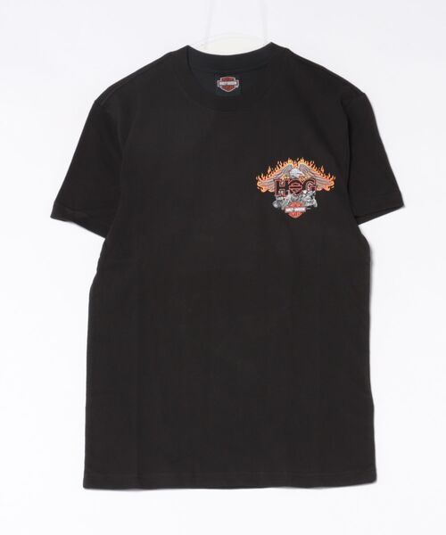Harley-Davidson(ハーレーダビッドソン)の「フルスロットルフリーダム HOG(R)半袖Tシャツ(Tシャツ/カットソー・メンズ・ブラック系その他・SMALL/MEDIUM/LARGE)」の4枚目の写真