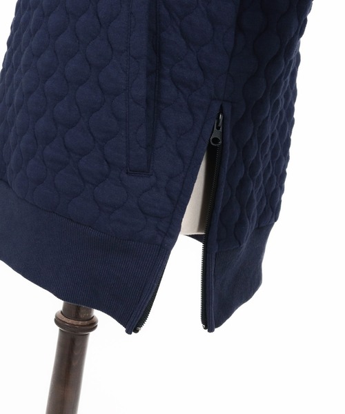 1minute 1second(ワンミニットワンセカンド)の「mpa4157-onion quilted pullover hoodie キルティングパーカー(1M26A010)(パーカー・メンズ・ネイビー/ブラック/ホワイト・XL/S/M/L)」の5枚目の写真