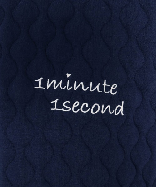 1minute 1second(ワンミニットワンセカンド)の「mpa4157-onion quilted pullover hoodie キルティングパーカー(1M26A010)(パーカー・メンズ・ネイビー/ブラック/ホワイト・XL/S/M/L)」の6枚目の写真