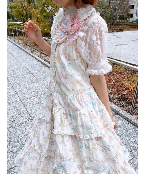 PINK HOUSE(ピンクハウス)の「フルールラッセルレース使いブラウス(シャツ/ブラウス・レディース・ピンク/ブラック/ホワイト・フリー)」の19枚目の写真