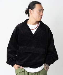 ストレッチコーデュロイプルオーバー