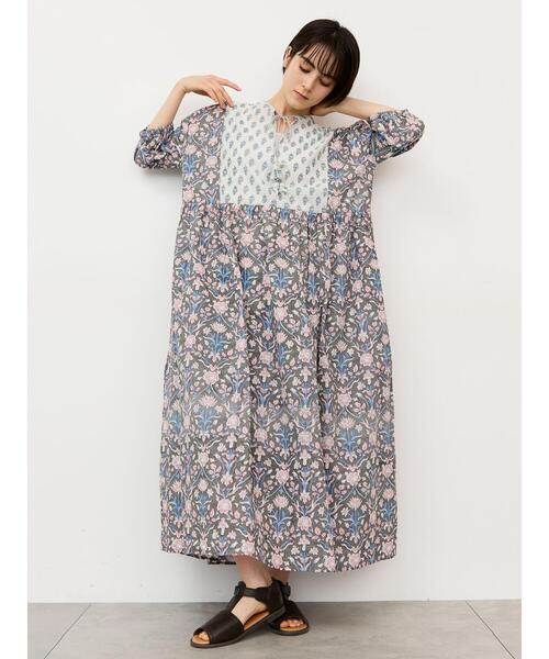Samansa Mos2(サマンサ モスモス)の「インド総柄アソートワンピース(ワンピース・レディース・ピンク/パープル/オレンジ・S/M)」の18枚目の写真