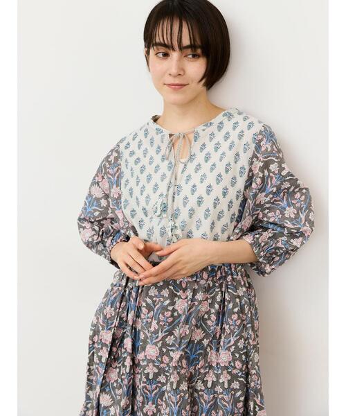 Samansa Mos2(サマンサ モスモス)の「インド総柄アソートワンピース(ワンピース・レディース・ピンク/パープル/オレンジ・S/M)」の20枚目の写真