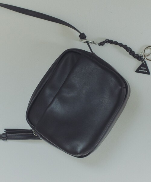 限定❤VIP非売品ブラック ショルダーバッグge WEB限定】＜COMERU＞BLOK ブロック ショルダー バッグ（ショルダー