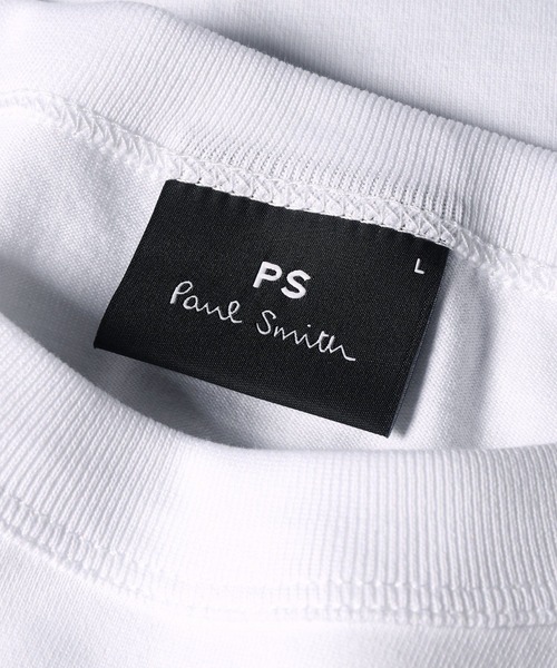 PS Paul Smith(ピーエスポールスミス)の「"Playful Stripe" 半袖Tシャツ / 262554 220X(Tシャツ/カットソー・メンズ・ホワイト/ブラック・SMALL/XX-LARGE/X-LARGE/LARGE/MEDIUM)」の7枚目の写真