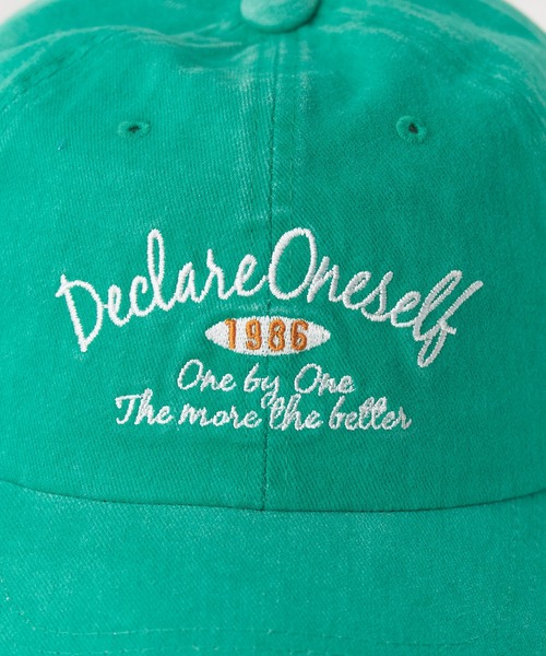 Chick(チック)の「Text Embroidery Cotton Baseball Cap / テキスト刺繍 コットン ベースボールキャップ カーブバイザー レディース メンズ 2026年 夏 夏服(キャップ・レディース・ブラック/グリーン/ブルー/レッド/クリーム・FREE)」の13枚目の写真