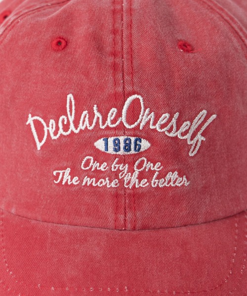 Chick(チック)の「Text Embroidery Cotton Baseball Cap / テキスト刺繍 コットン ベースボールキャップ カーブバイザー レディース メンズ 2026年 夏 夏服(キャップ・レディース・ブラック/グリーン/ブルー/レッド/クリーム・FREE)」の11枚目の写真
