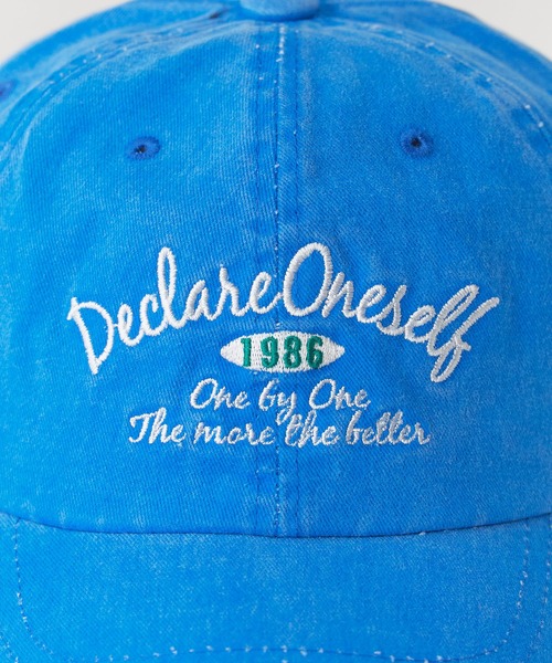 Chick(チック)の「Text Embroidery Cotton Baseball Cap / テキスト刺繍 コットン ベースボールキャップ カーブバイザー レディース メンズ 2026年 夏 夏服(キャップ・レディース・ブラック/グリーン/ブルー/レッド/クリーム・FREE)」の12枚目の写真