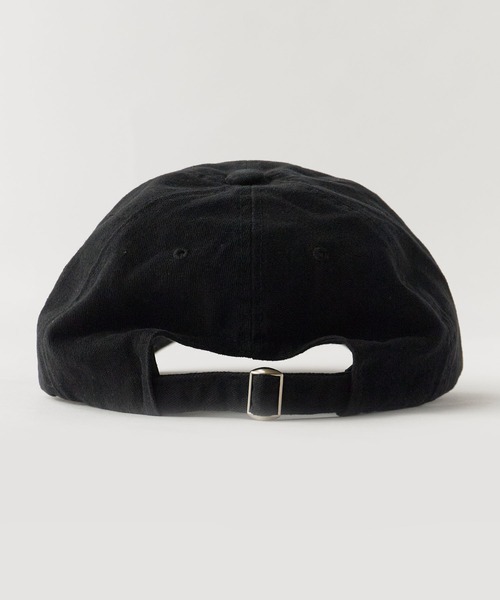 Chick(チック)の「Text Embroidery Cotton Baseball Cap / テキスト刺繍 コットン ベースボールキャップ カーブバイザー レディース メンズ 2026年 夏 夏服(キャップ・レディース・ブラック/グリーン/ブルー/レッド/クリーム・FREE)」の6枚目の写真